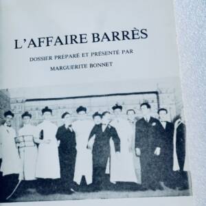 Barrès Bonnet Marguerite L'AFFAIRE BARRES