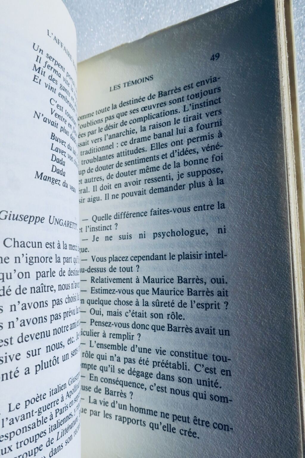 The Barrès Affair: Critical Study