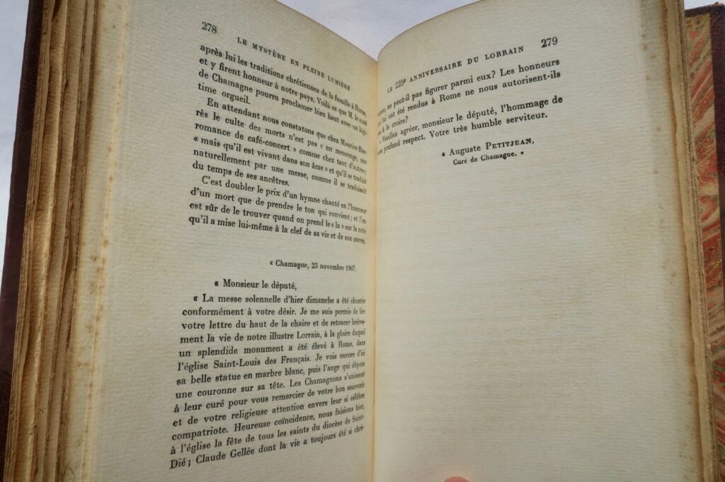BARRES. LE MYSTERE EN PLEINE LUMIERE reliure de Creuzevault