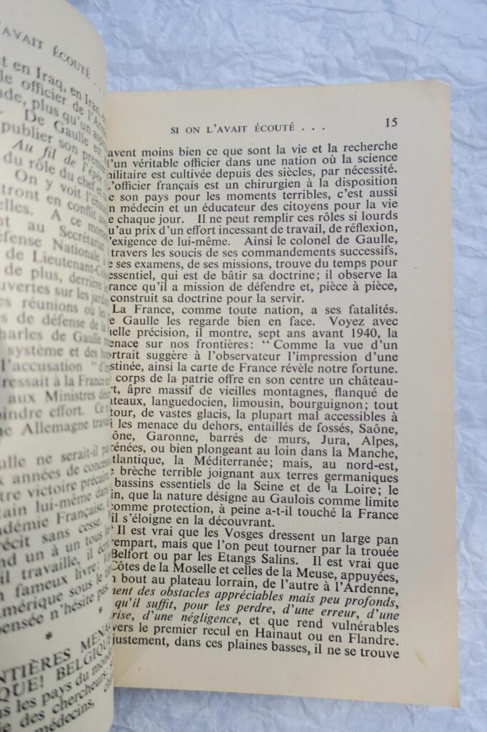 BARRES PHILIPPE SI ON L’AVAIT ECOUTE 125 x 90 mm.