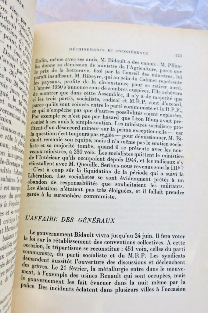 BARSALOU Joseph DIE UNGELEBTE – GESCHICHTE DER IV. REPUBLIK