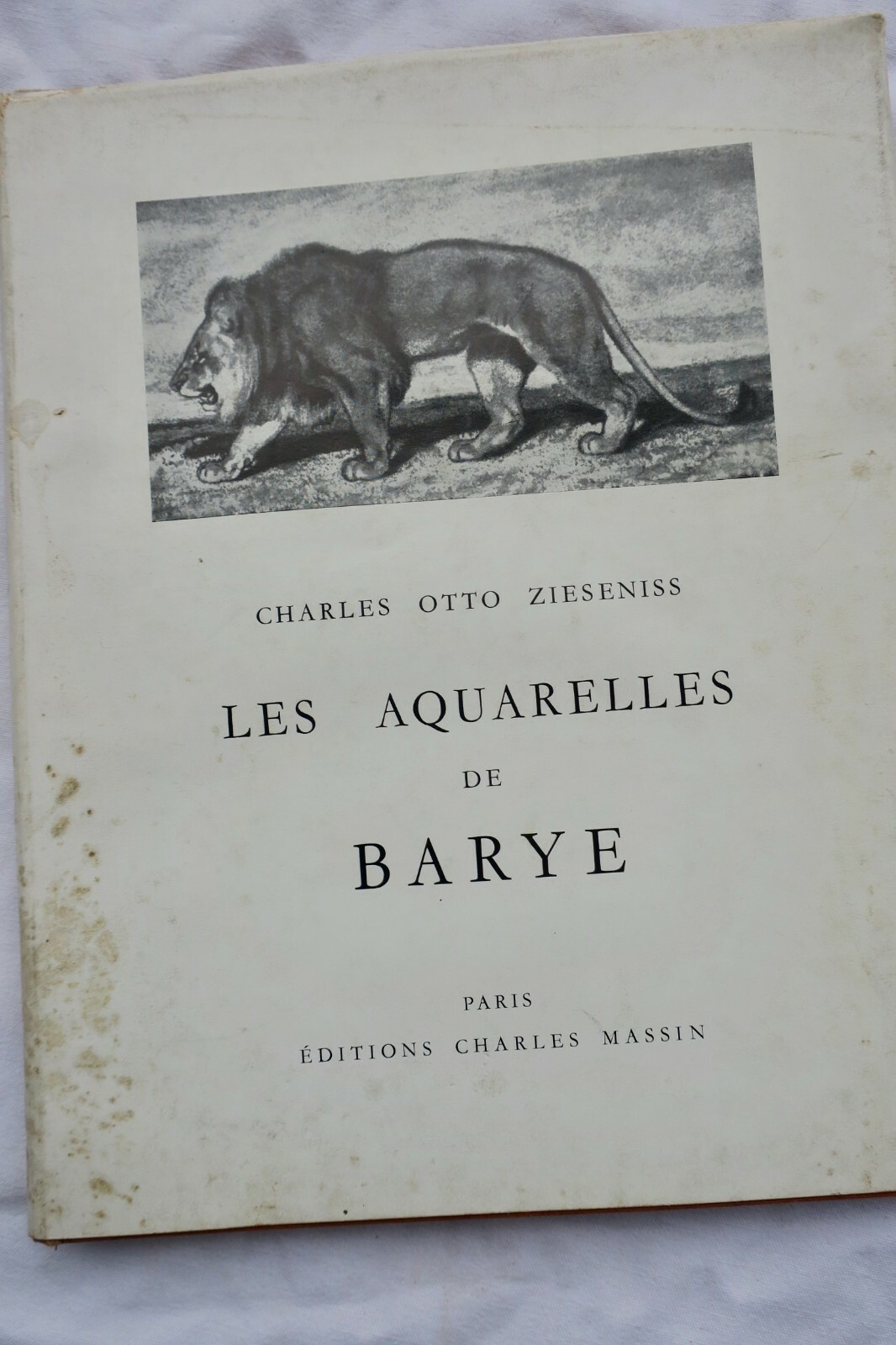 Baryes Aquarelle: Kritische Studie & Katalog<span class="lla-card-orig-wrap"><span class="lla-card-orig">❦ Barye Les Aquarelles de Barye. Etude critique et catalogue raisonné</span></span> - La Librairie Antique