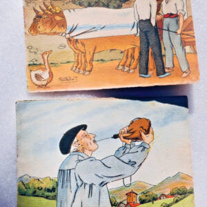BASQUE Petitdidier 2 cartes postales
