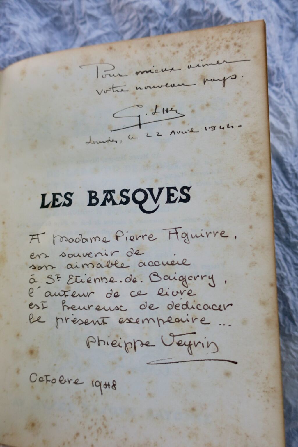 Basque VEYRIN PHILIPPE LES BASQUES DE LABOURD, DE SOULE ET DE BASSE NAVARRE…