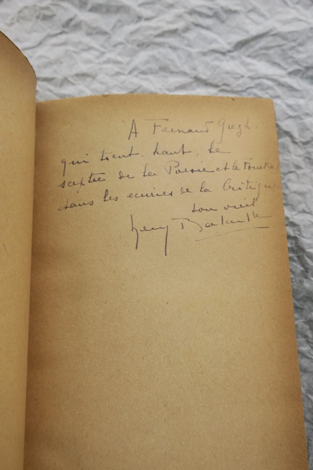 Henry Bataille’s Love Sisters with Author’s Inscription - Image 6