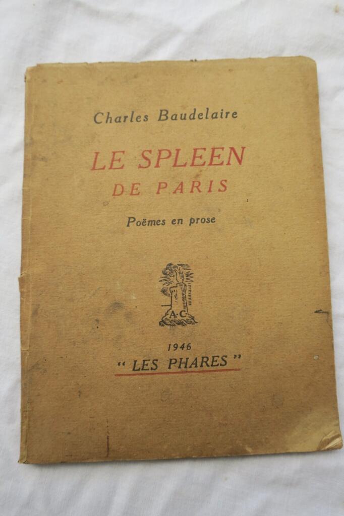 Baudelaire Charles « Le Spleen de Paris » – Poëmes en prose