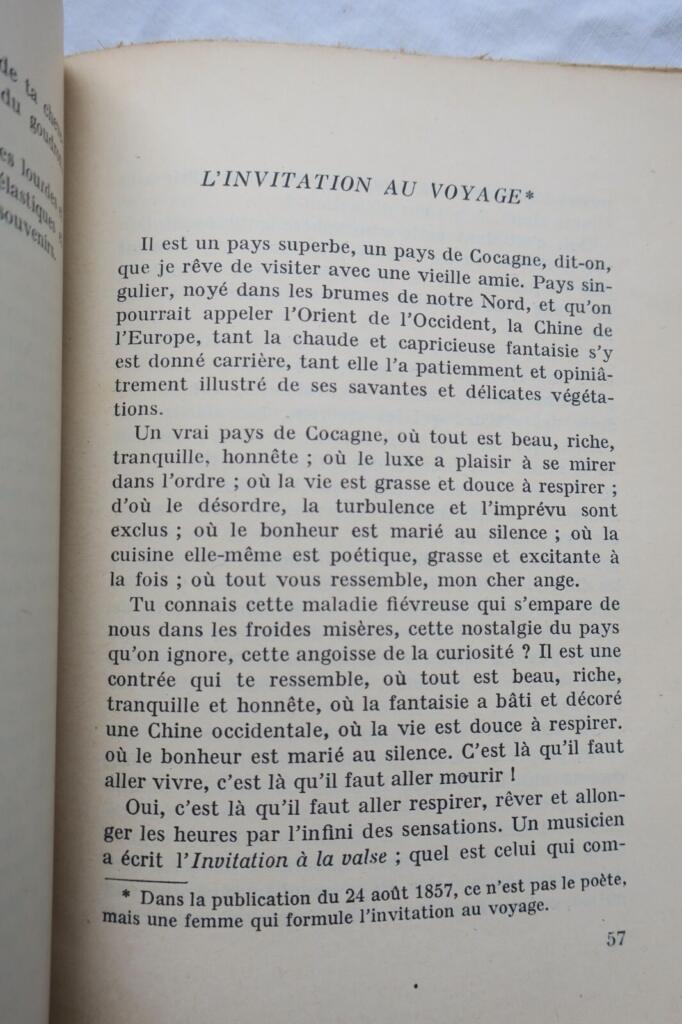 Baudelaire Charles « Le Spleen de Paris » – Poëmes en prose