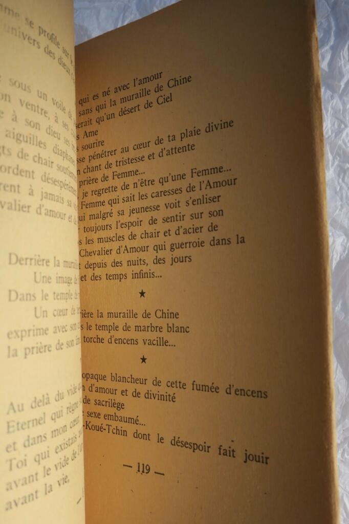 Noir Sur Blanc - Artist's Numbered Copy with Author Dedication