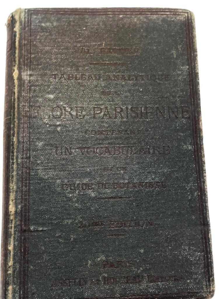 Analytische Tabelle der Pariser Flora mit botanischem Vokabular