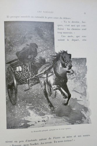 BAZIN . Les Noellet, illustrations de G. Dutriac demi-maroquin - Image 7