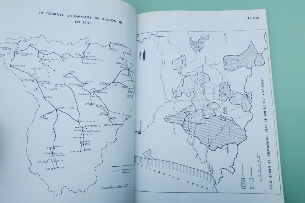 Historical maps and territorial evolution of Béarn