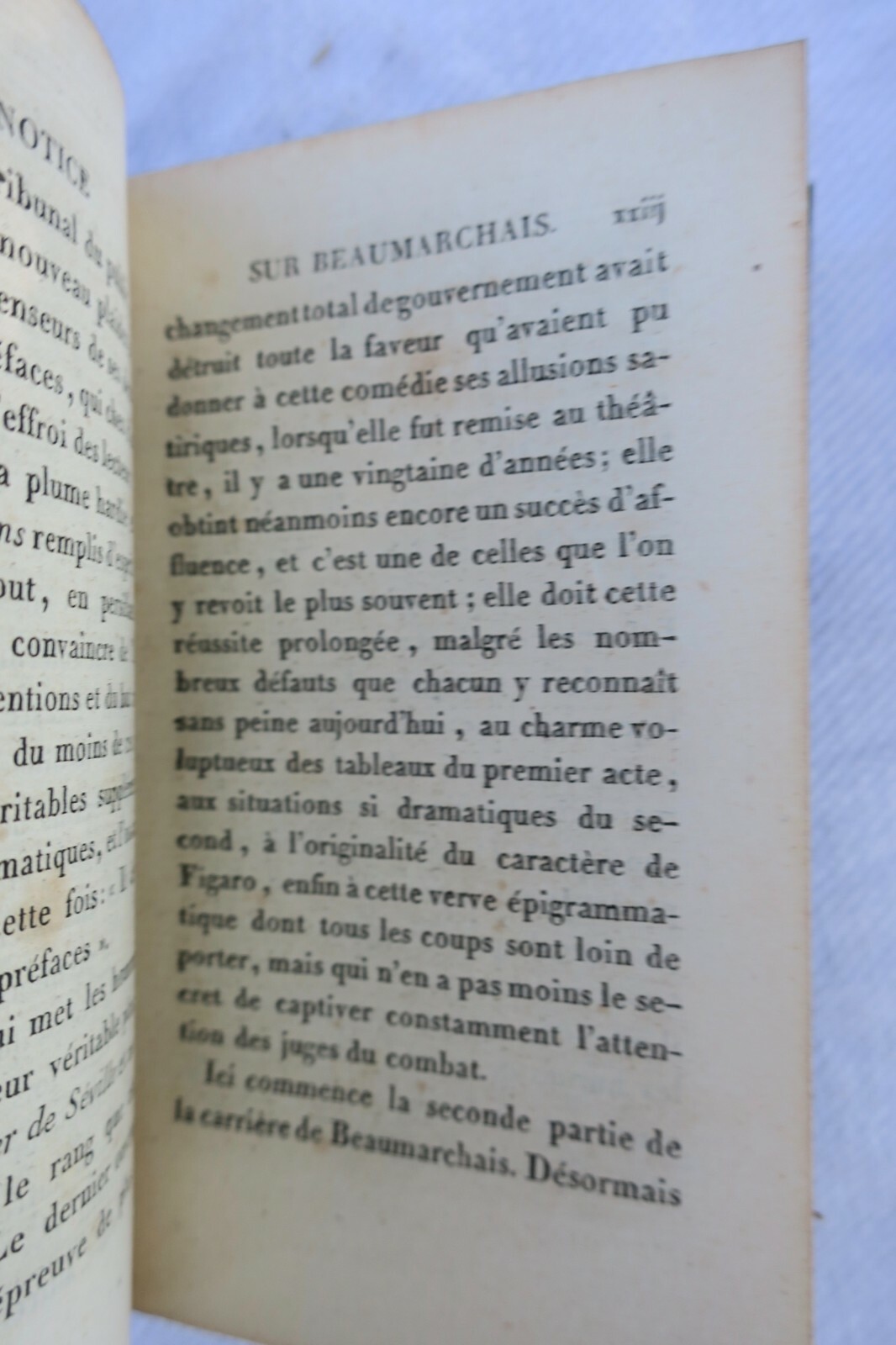 BEAUMARCHAIS Oeuvres choisies de BEAUMARCHAIS 1818 – Image 4