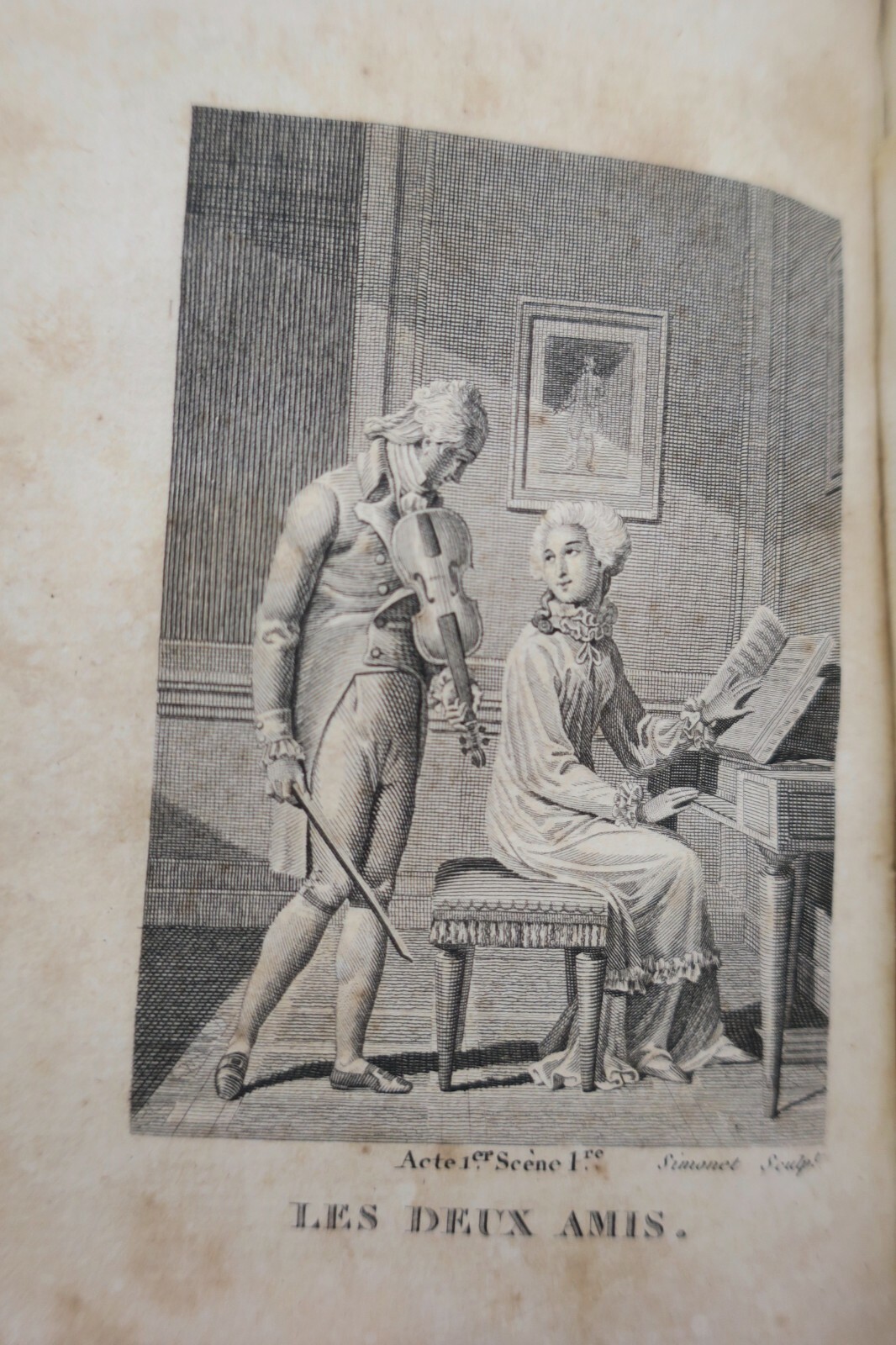 BEAUMARCHAIS Oeuvres choisies de BEAUMARCHAIS 1818 – Image 9