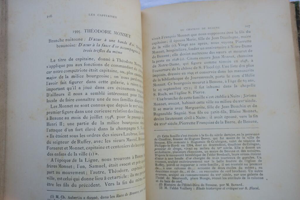 Beaune Société d’Archéologie de Beaune année 1887