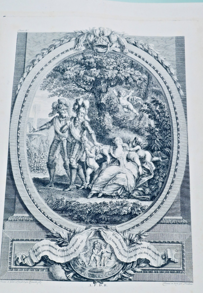 1787年奎弗尔多的美丽蚀刻版画