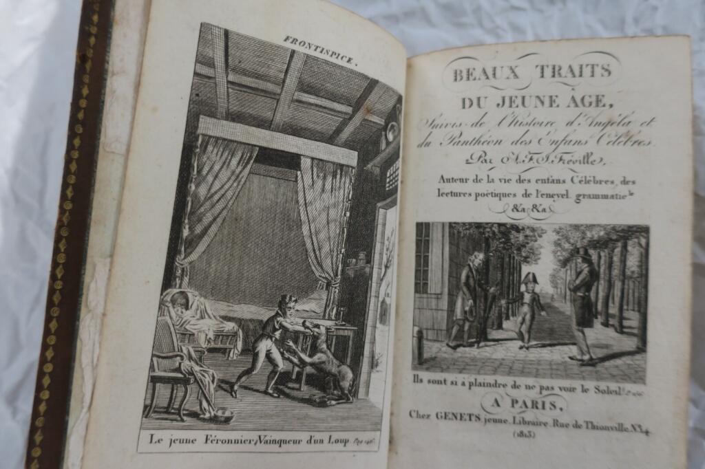 Young virtue and Angela's tale with pantheon of famous children