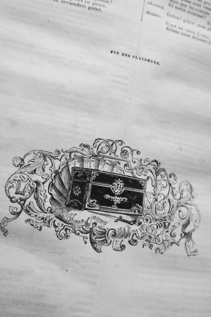 BEDOLLIERE. Oeuvres de Corneille & de Racine. Ausgabe mit Illustrationen