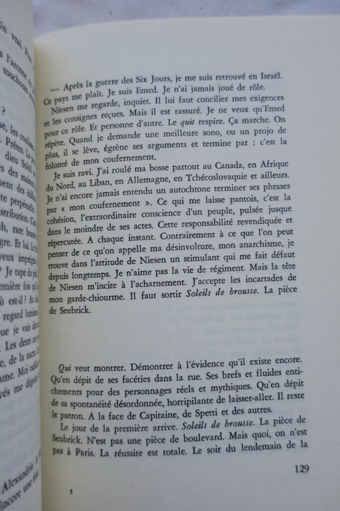 BEHAR Serge La quatrième sortie de Ferando Qui + envoi de l&rsquo;auteur