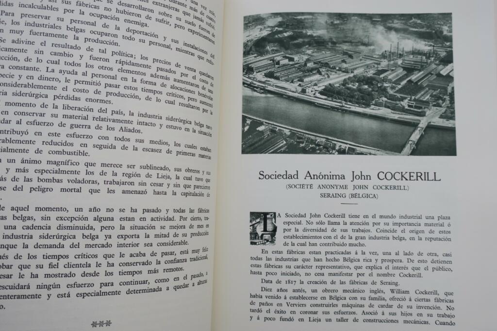 Belgian Export Industries to Latin America 1946