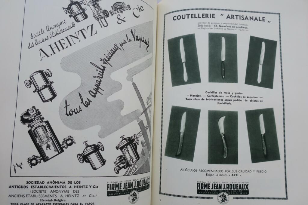 Belgian Export Industries to Latin America 1946