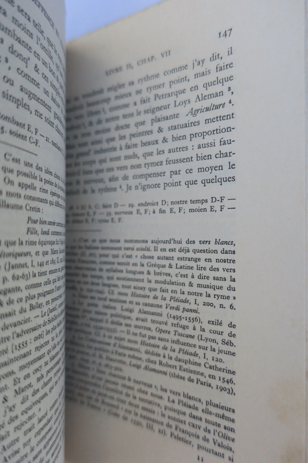 Study of the French language<span class="lla-card-orig-wrap"><span class="lla-card-orig">❦ Bellay différence et illustration de la langue françoise</span></span> - La Librairie Antique