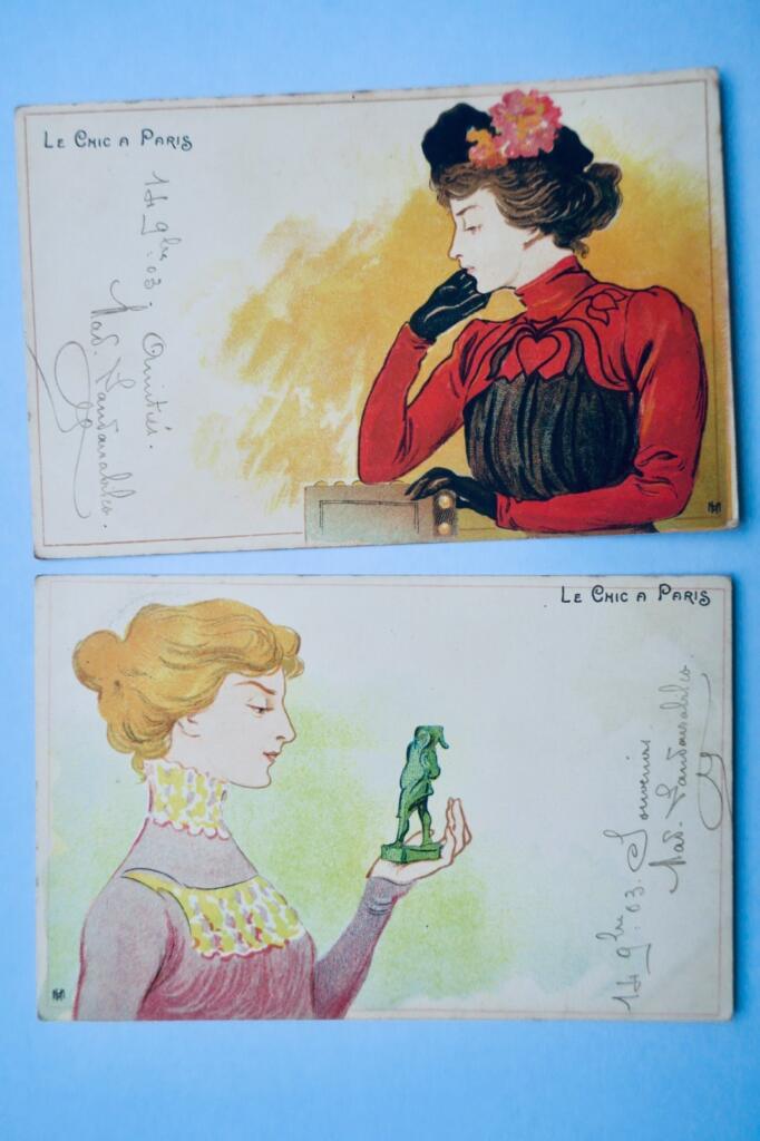 美好年代明信片:繆尼笔下的巴黎优雅