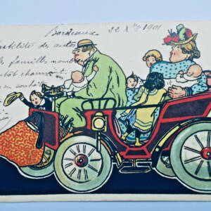 belle époque AUTOMOBILE 1901