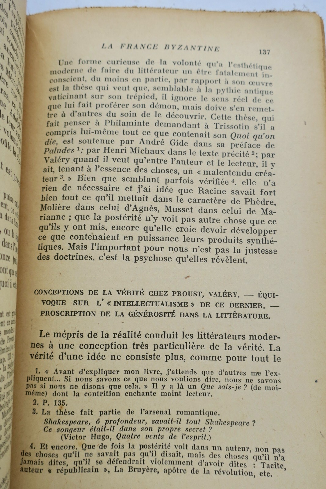 Benda LA FRANCE BYZANTINE OU LE TRIOMPHE DE LA LITTERATURE PURE SP – Image 4