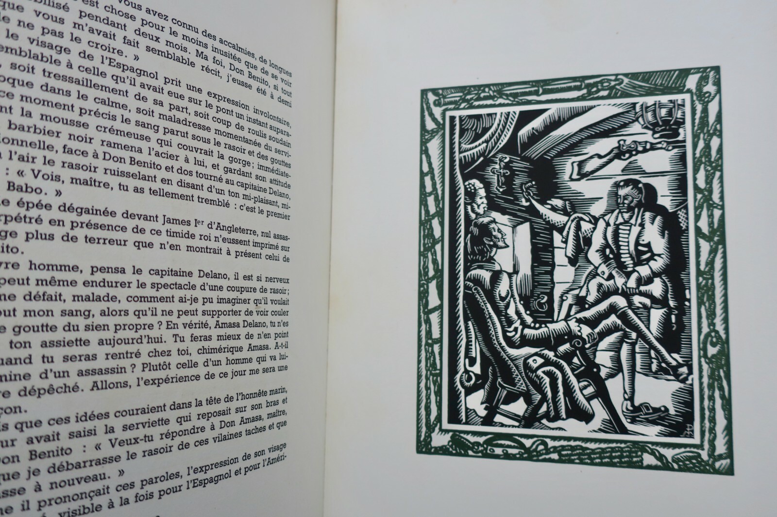 Benito Cereno Melville bois de Patrick de Manceau – Image 7