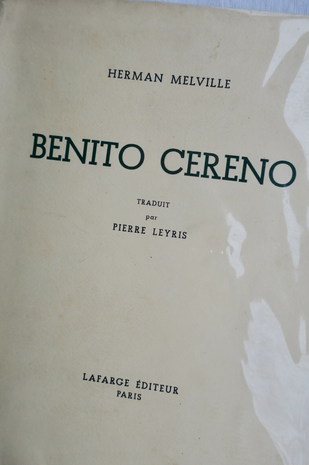 Benito Cereno Melville bois de Patrick de Manceau – Image 4