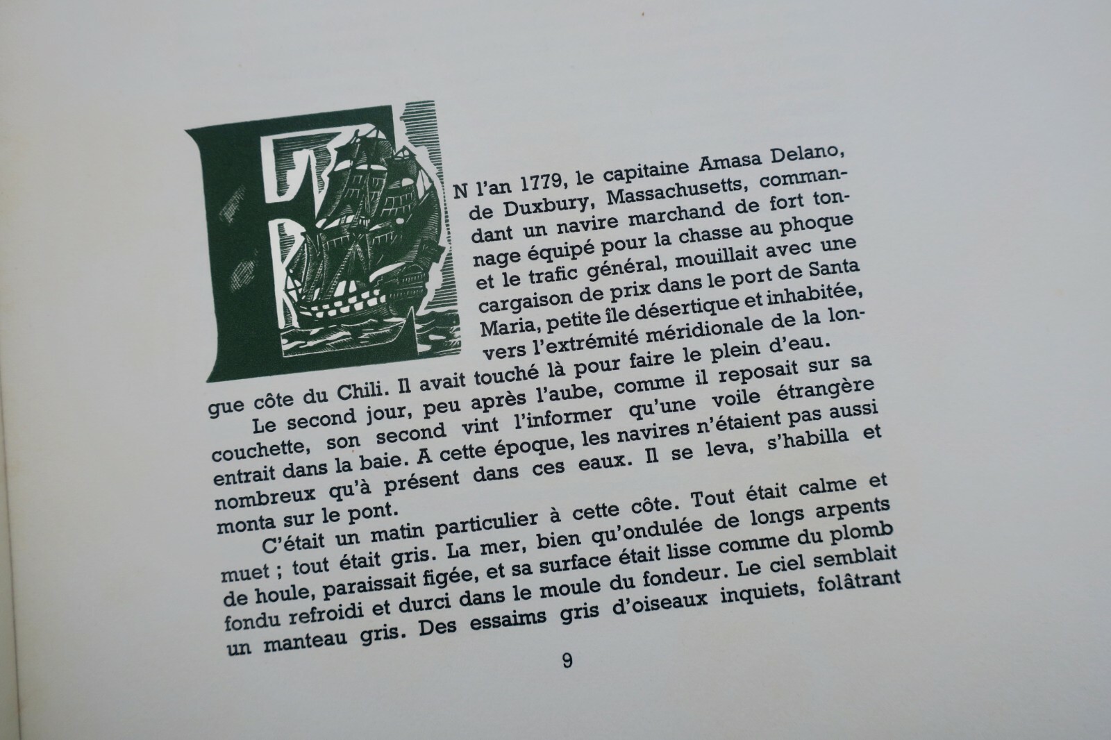 Benito Cereno Melville bois de Patrick de Manceau – Image 8