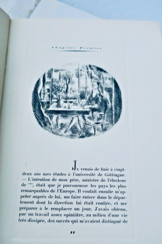 Adolphe mit Radierungen
