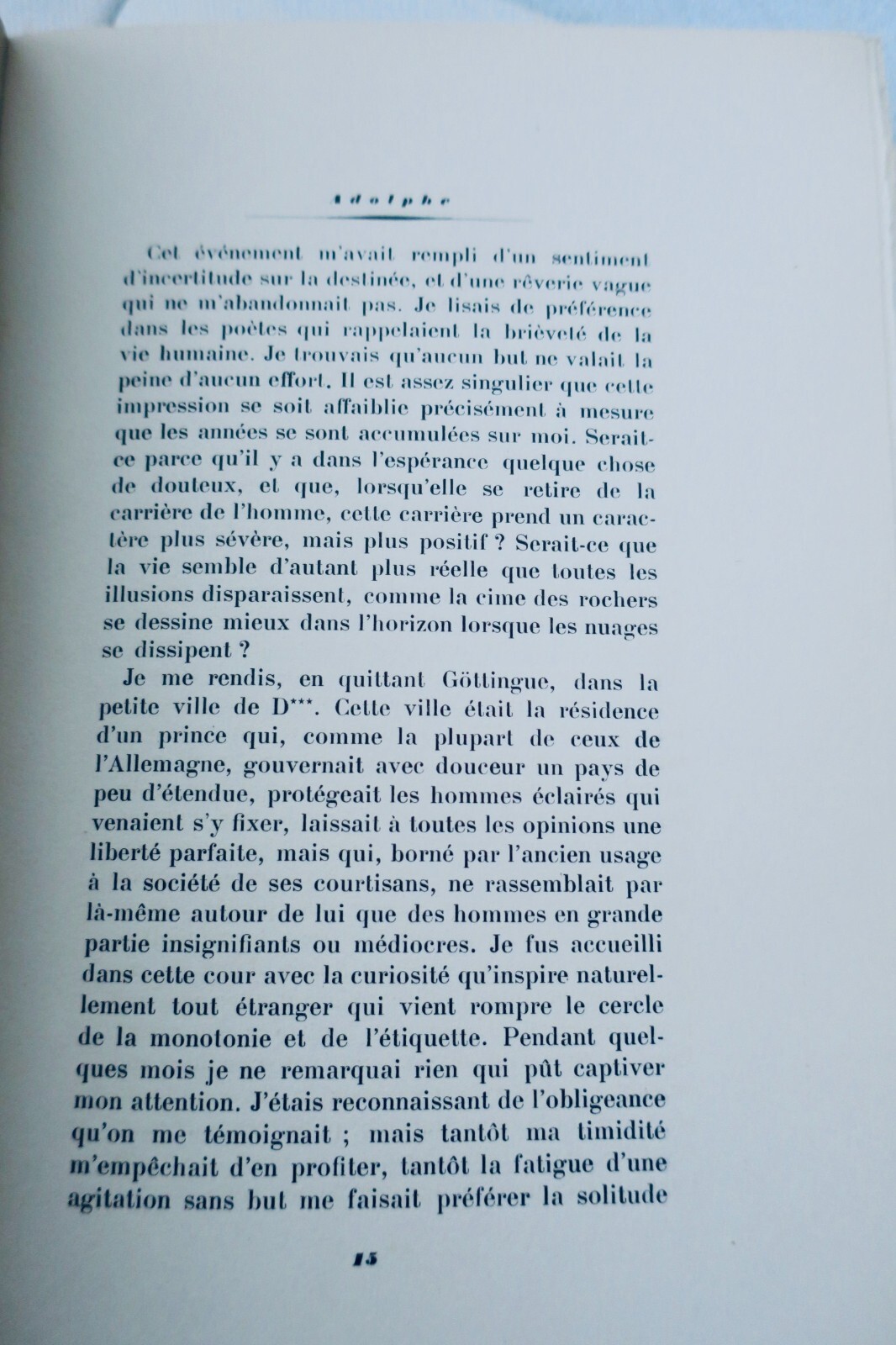 銅版画入りアドルフ<span class="lla-card-orig-wrap"><span class="lla-card-orig">❦ Benjamin Constant Adolphe. Pointes-sèches de Hermine David Fernand Hazan, 1948</span></span> - La Librairie Antique