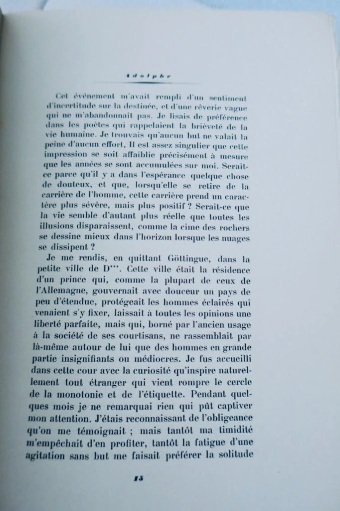Benjamin Constant Adolphe. Pointes-sèches de Hermine David Fernand Hazan, 1948