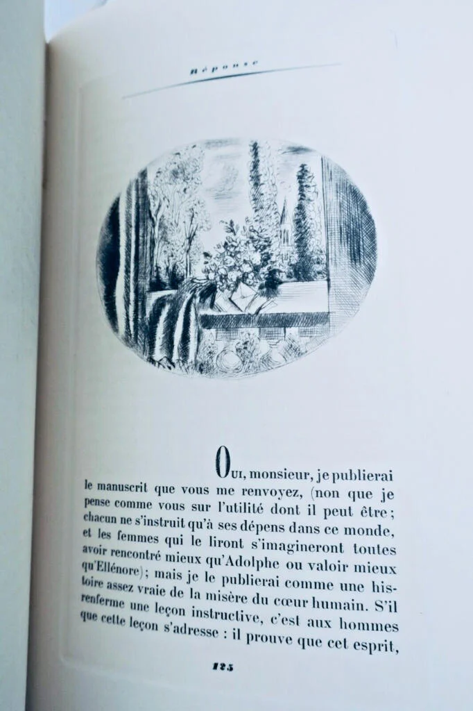 Benjamin Constant Adolphe. Pointes-sèches de Hermine David Fernand Hazan, 1948