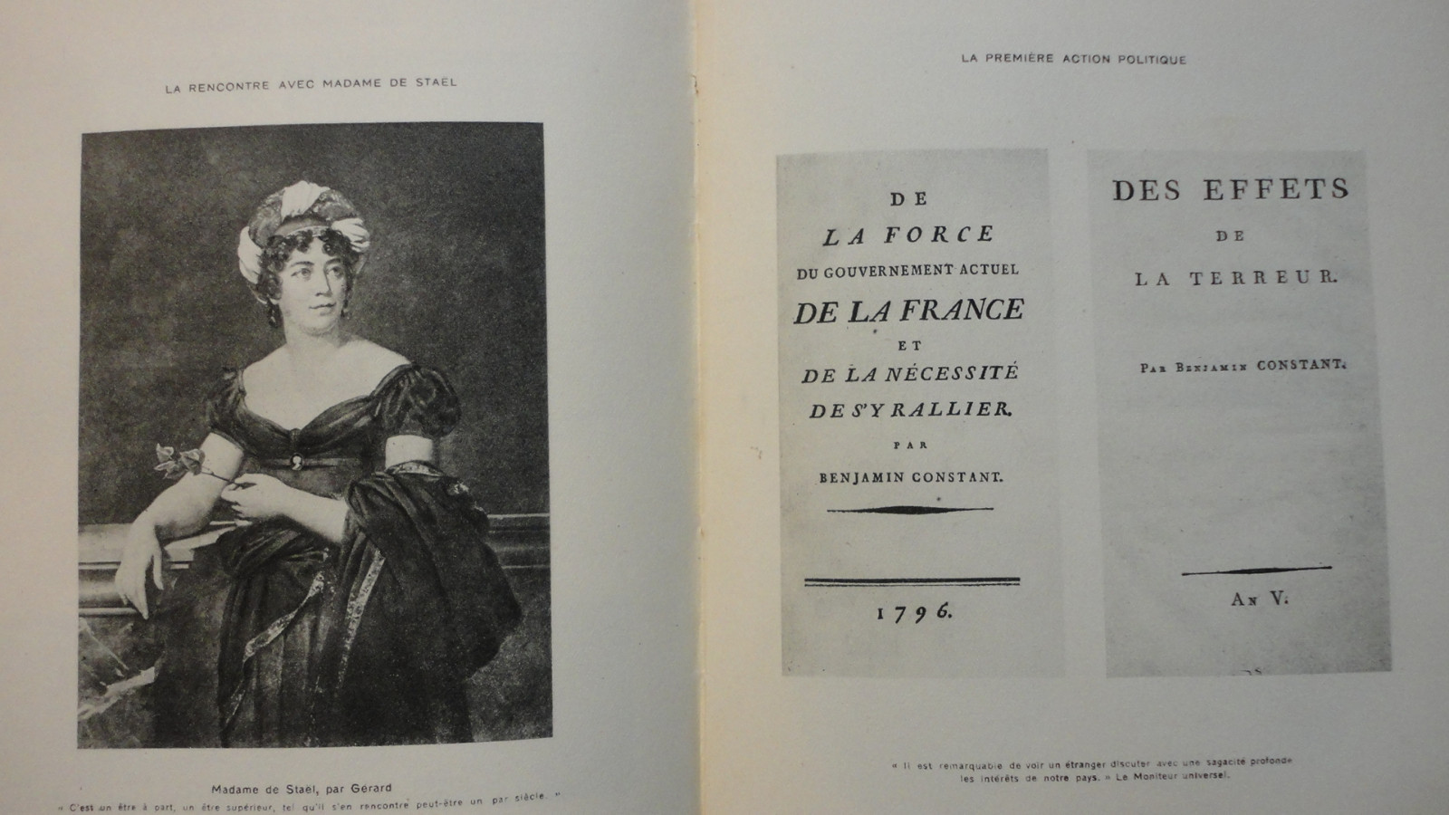 ベンジャミン・コンスタンについての珍しい作品<span class="lla-card-orig-wrap"><span class="lla-card-orig">❦ BENJAMIN CONSTANT Rieder 1930</span></span> - La Librairie Antique