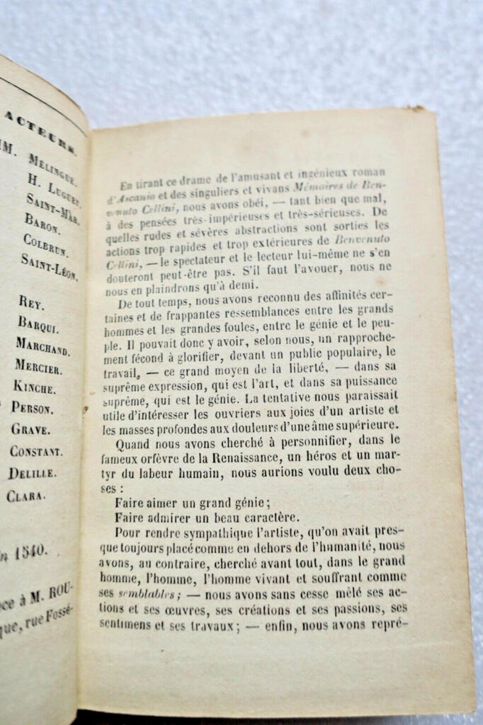 Three classic dramas: Cellini, Grandier, Hoffman