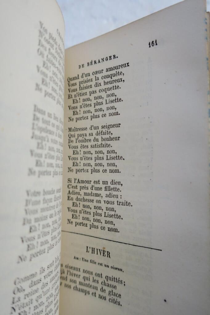 Gesänge von P.-J. de Béranger 1815-1834