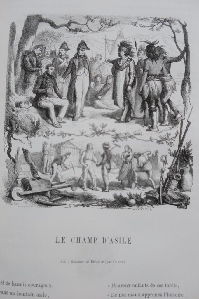 BERANGER CHANSONS DE P.J. DE Béranger 1866