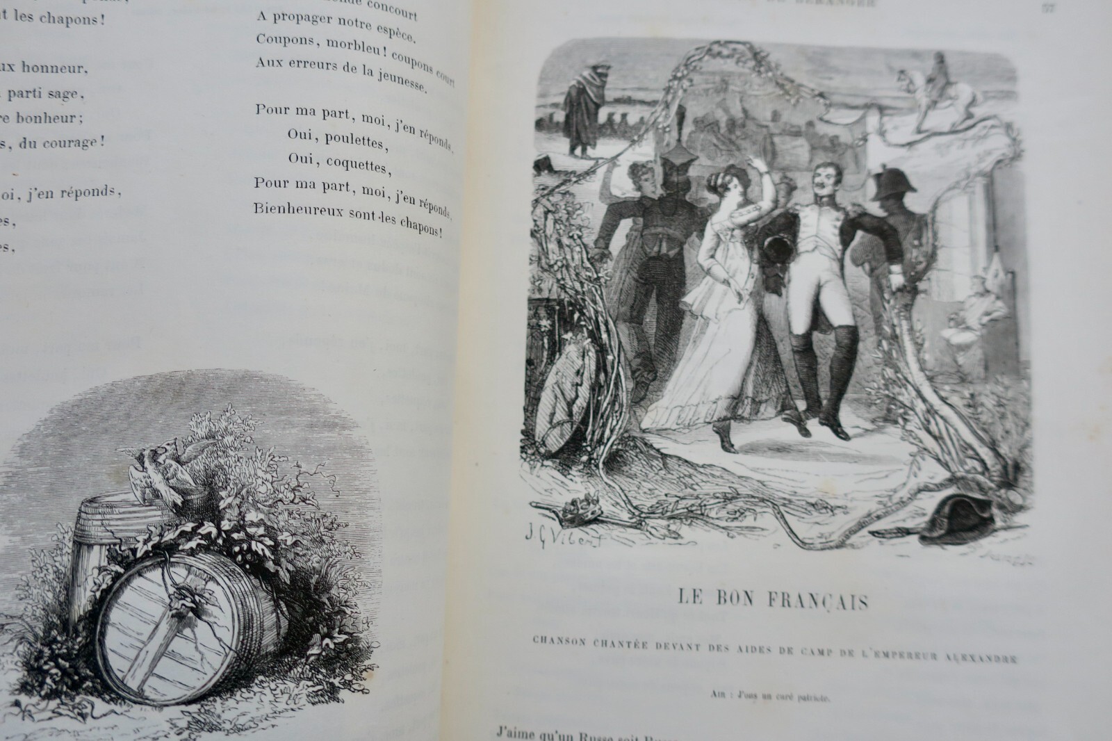 Sammlung von Chansons von Béranger - Image 11