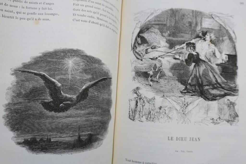BERANGER CHANSONS DE P.J. DE Béranger 1866