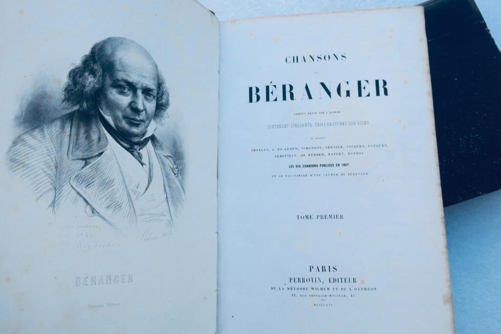 BERANGER Chansons de P.-J. de Béranger