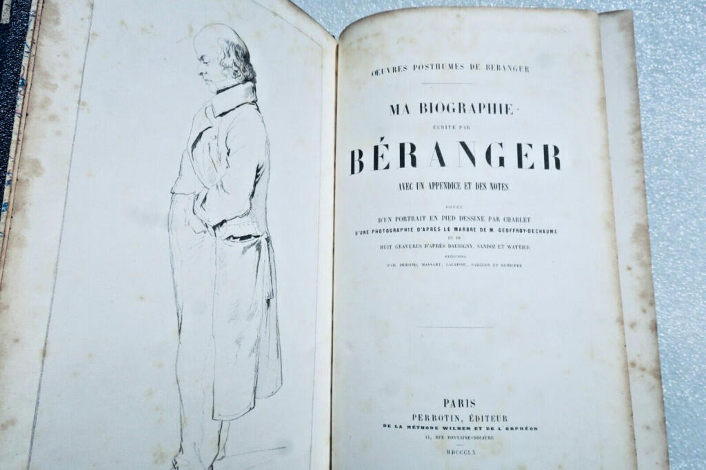 BERANGER: Autobiographischer Bericht