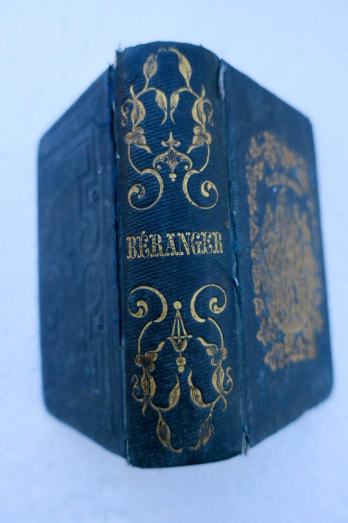 Béranger oeuvres complètes de P.-J. de Béranger, 1850. MINI