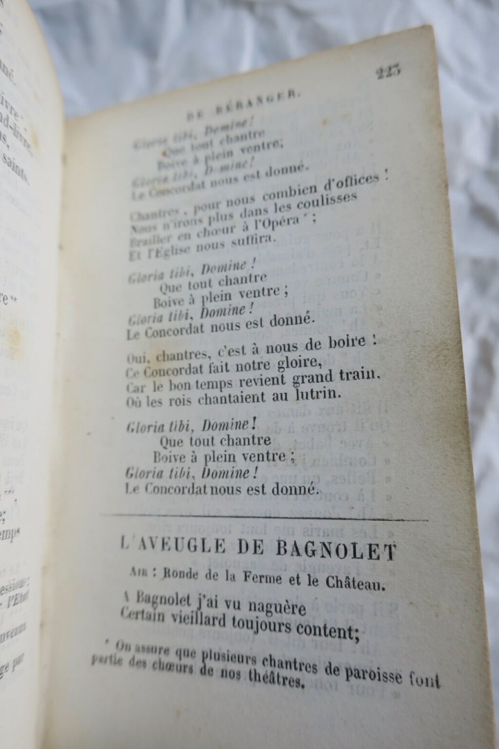 BERANGER P.J. Oeuvres complètes de P.J. de Béranger 1856