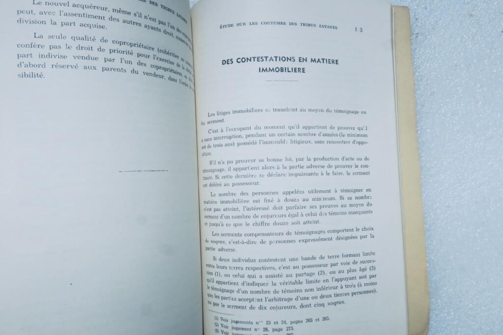 berbère CONTRIBUTION A L’ÉTUDE DU DROIT COUTUMIER BERBERE MAROCAin