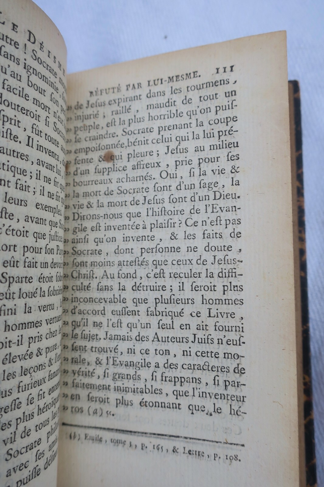 BERGIER LE DEISME REFUTE PAR LUI MEME 1765 - Image 4