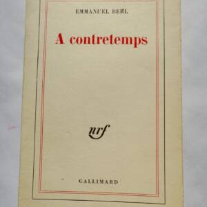 BERL Emmanuel A contretemps