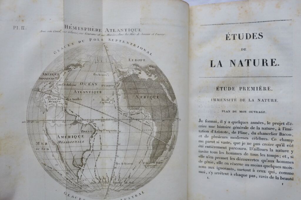 BERNARDIN DE SAINT PIERRE, Etudes & harmonie de la Nature