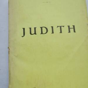 BERNSTEIN (Henry) Judith + dédicace